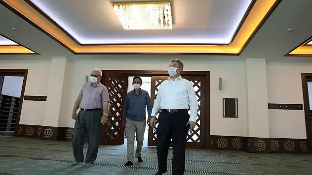 Cavit Yurttaş Cami açılışa hazır