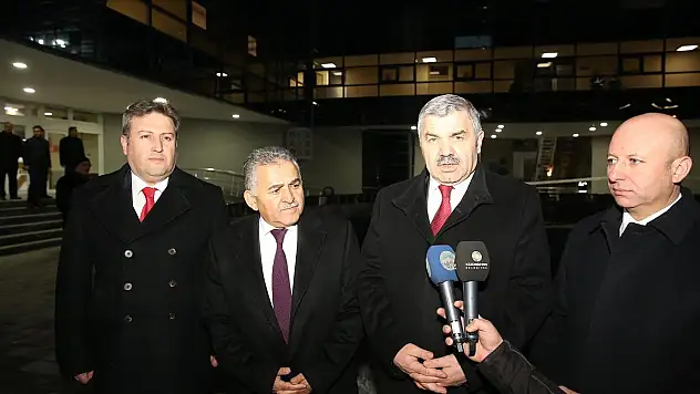 Çelik'ten Kocasinan'a geçmiş olsun ziyareti