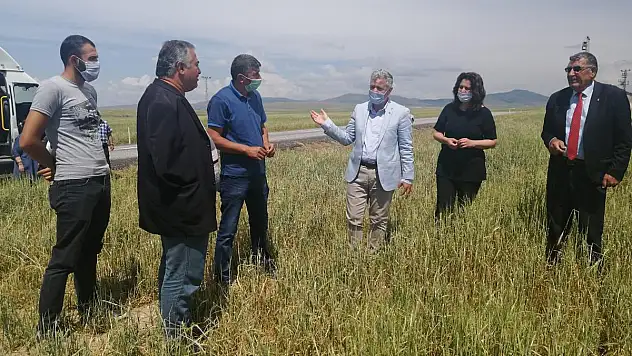 CHP İL BAŞKANI ÖZER: 'ÜRETİCİMİZİN YANINDA OLMAYA DEVAM EDECEĞİZ'