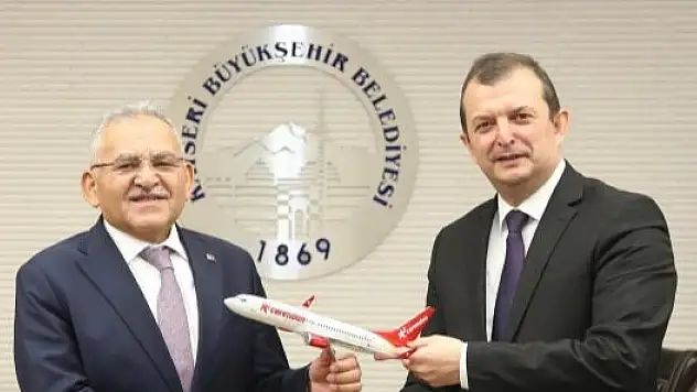 CORENDON AİRLİNES'DAN 13 ŞEHİRDEN KAYSERİ'YE HAFTADA 32 UÇUŞ