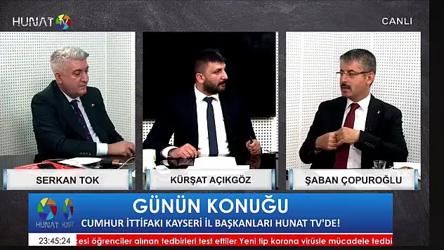 CUMHUR İTTİFAKI , HUNAT TV'DE İZLENME REKORU KIRDI