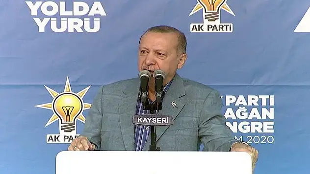 CUMHURBAŞKANI, AK PARTİ KAYSERİ 7. OLAĞAN İL KONGRESİ'NDE