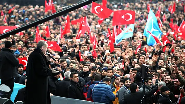 CUMHURBAŞKANI ERDOĞAN KAYSERİ'DE KONUŞTU