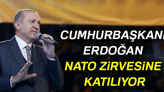 Cumhurbaşkanı Erdoğan NATO zirvesine katılıyor