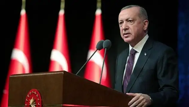 CUMHURBAŞKANI ERDOĞAN'DAN 128 MİLYAR DOLAR AÇIKLAMASI