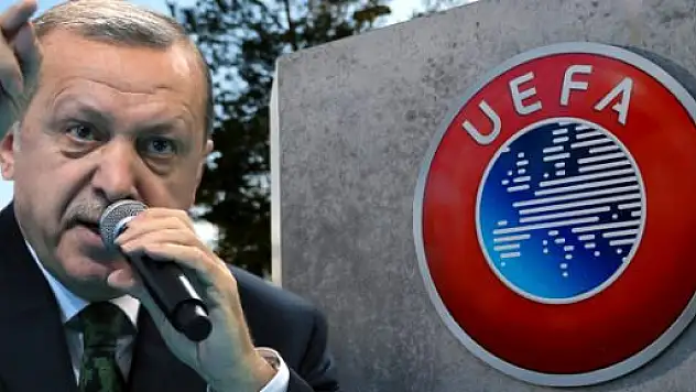 CUMHURBAŞKANI ERDOĞAN'DAN UEFA'YA SERT TEPKİ