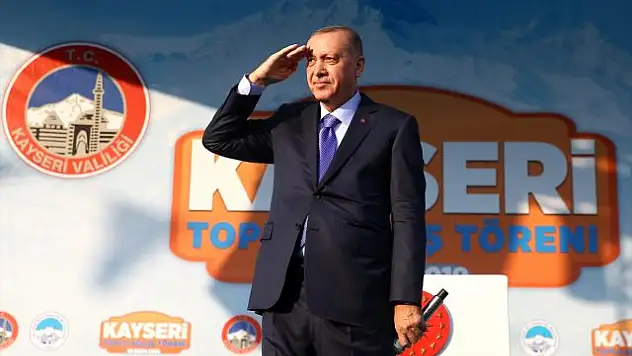 CUMHURBAŞKANI'NDAN  ASKER SELAMI