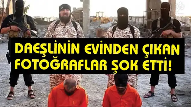 DEAŞ'lı infazcının kaldığı evde şok fotoğraflar ele geçirildi!