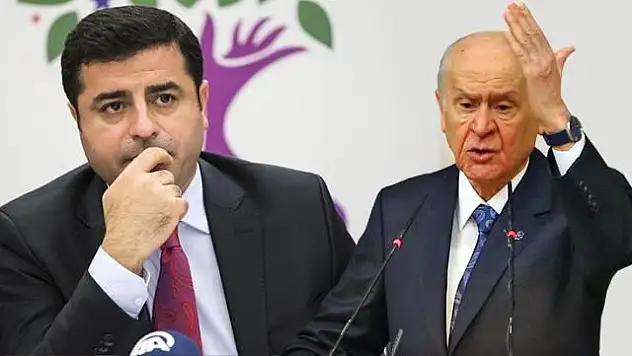 DEMİRTAŞ'IN TERÖR ÖRGÜTÜ PKK'YI KINAMA MESAJINA BAHÇELİ'DEN İLK YORUM