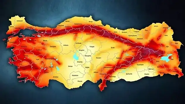 DEPREM HARİTASI GÜNCELLENDİ: KAYSERİ EN GÜVENLİ İLLER ARASINDA MI?