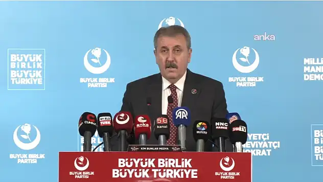 Destici: 6 Beldenin 5'inde Cumhur İttifakı'nı destekleyeceğiz
