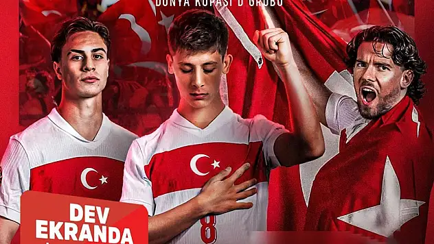 Dev ekranda milli maç heyecanı