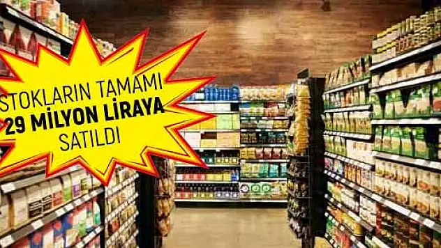 DEV MARKET ZİNCİRİ RESMEN KAPANDI! 18 MAĞAZA TASFİYE EDİLDİ