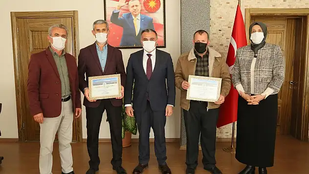 DEVELİ'DE ENCÜMEN ÜYELERİNDE DEVİR TESLİM