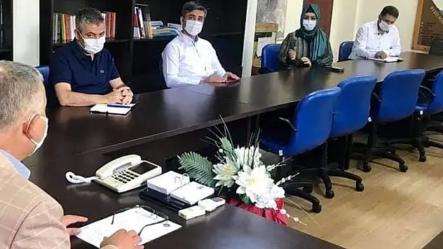 DEVELİ'DE KORONA VİRÜS TEDBİR TOPLANTISI YAPILDI