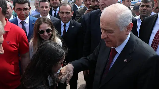 Devlet Bahçeli Kayseri'de