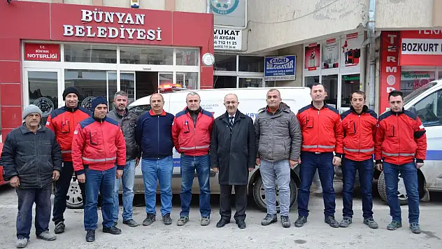 Doğalgaz Bünyan'da
