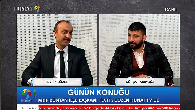 DÜZEN: 'BÜNYAN İÇİN 10 MADDELİK BİR RAPOR HAZIRLADIK'