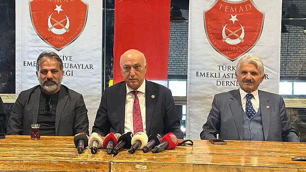 Emekli astsubaylardan maaş adaletsizliğine tepki