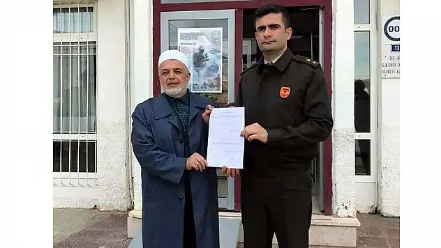 Emekli Vaiz Ali Ramazan Dinç Gönüllü Askerliğe Başvurdu