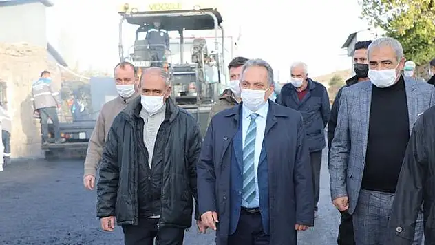 ENDÜRLÜK'E SOĞUK GÜNDE SICAK ASFALT