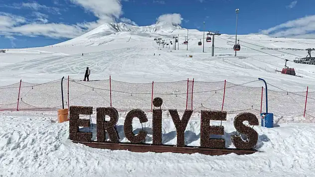 Erciyes'te rekor sezon yaşandı