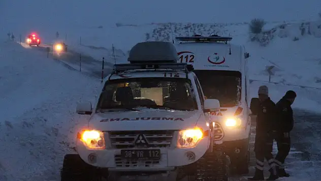 Erciyes'te mahsur kaldılar