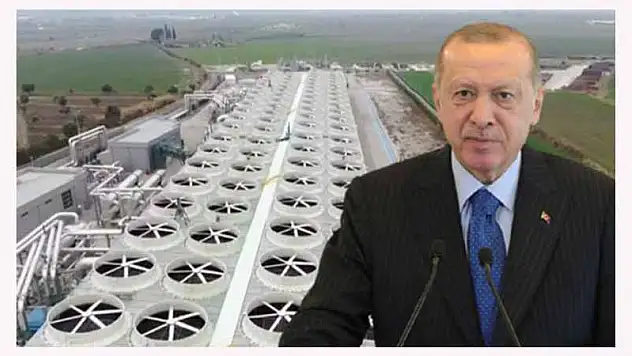 ERDOĞAN, ENERJİ SANTRALLERİNİN AÇILIŞINI GERÇEKLEŞTİRDİ