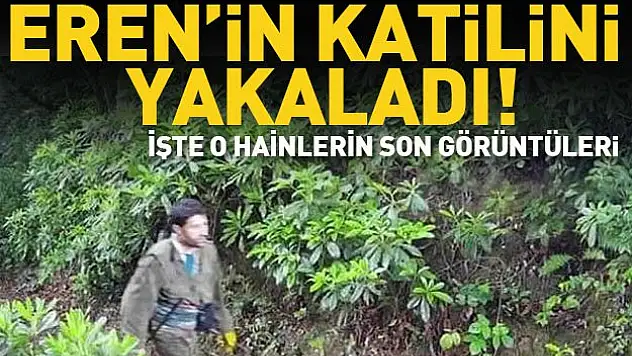 Eren Bülbül'ün katili teröristler fotokapana böyle yakalandı