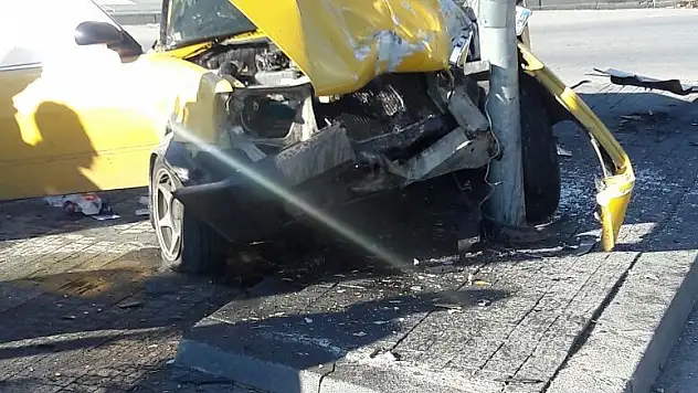 Erkilet Bulvarı'nda Trafik Kazası