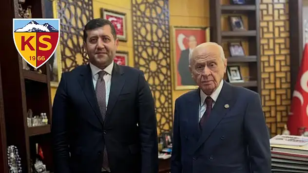 Ersoy'dan Ankara çıkarması! Kayserispor için Bahçeli ile kritik zirve