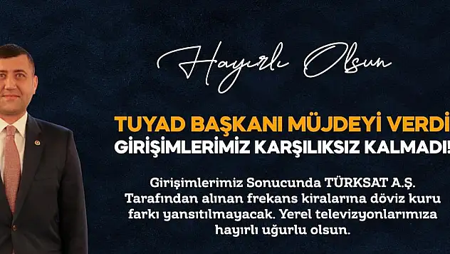 ERSOY MÜJDEYİ VERDİ: TÜRKSAT DÖVİZ KURU FARKINI KİRA BEDELLERİNE YANSITMAYACAK