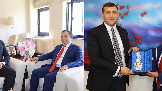 Ersoy'dan, Rektör Çalış'a Ziyaret