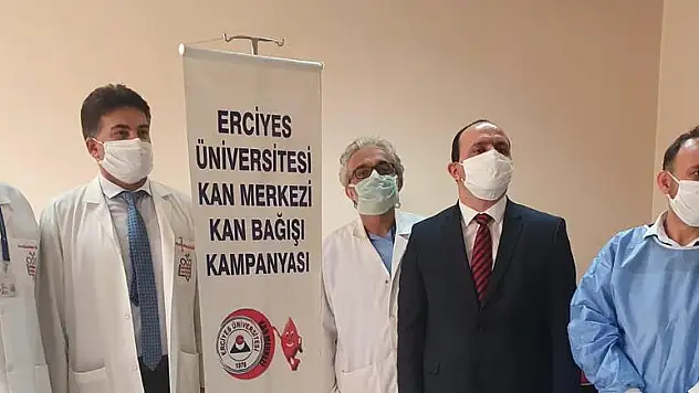 ERÜ HASTANELER BAŞHEKİMİ PROF. DR. GÜNEY: 'VATANDAŞIMIZI KAN VERMEYE DAVET EDİYORUM'