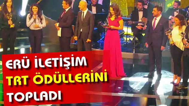 ERÜ İletişim TRT ödüllerini topladı