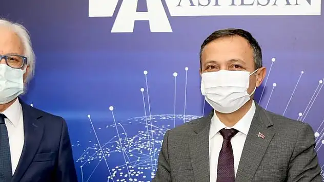 ERÜ REKTÖRÜ ÇALIŞ, ASPİLSAN'I ZİYARET ETTİ