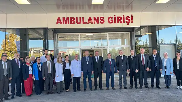 ERÜ TIP FAKÜLTESİ YENİ ACİL EK BİNASI TANITILDI