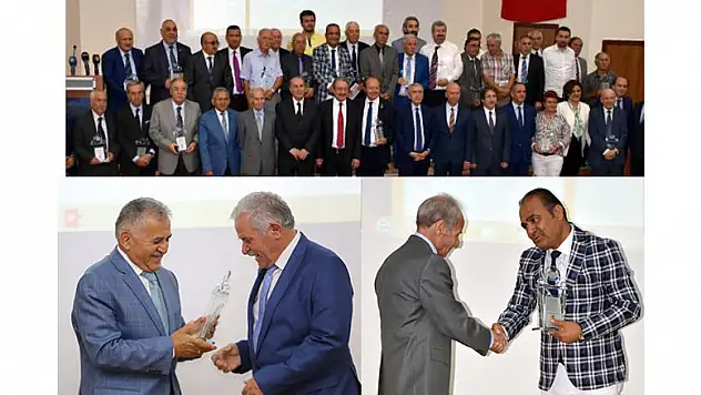 ERÜ ve KGC'den 30 yıl üstü gazetecilere mesleğe saygı ödülleri