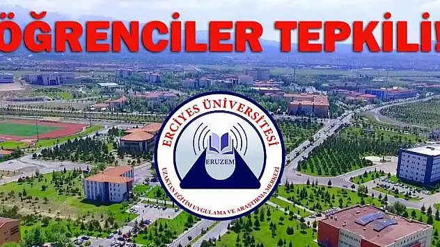 ERÜ'LÜ ÖĞRENCİLERİN SINAV TEPKİSİ!