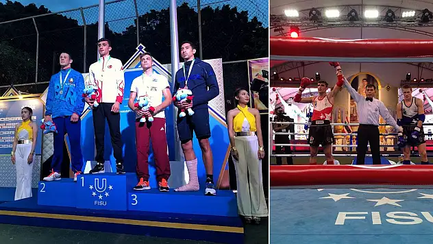 ERÜ'lü sporcu Ali Doğan, Dünya Şampiyonu oldu