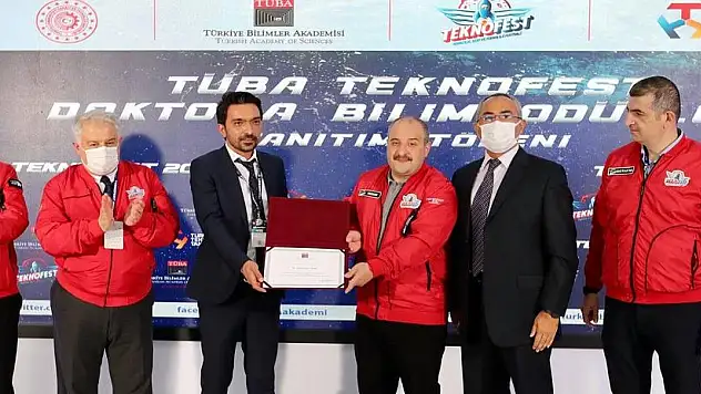ERÜ'YE TÜBA'DAN ÖDÜL