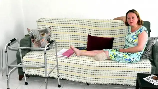 EŞİ TARAFINDAN POMPALI TÜFEKLE VURULAN KADIN, SOL BACAĞINI KAYBETTİ