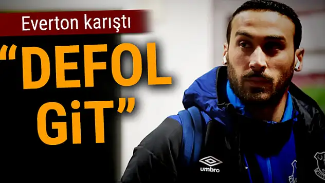 Everton taraftarından Cenk Tosun tepkisi