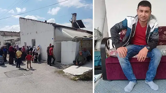 Evinin bahçesinde, kendini ağaca astı