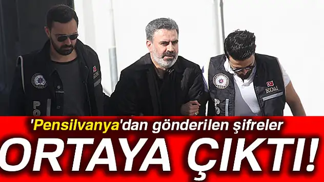 FETÖ imamının ajandasından 'Pensilvanya'dan gönderilen şifre çıktı