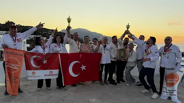 Gastro Kayseri Derneği'nden Cezayir'de gururlandıran başarı