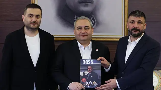 Gazeteci Kürşat Açıkgöz'den Keçiören Belediye Başkanı Özarslan'a ziyaret