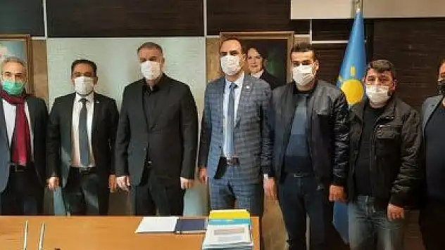 GELECEK PARTİSİ KAYSERİ'DEN İYİ PARTİ'YE ZİYARET