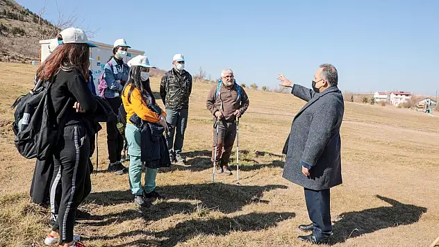 GENÇ DAĞCILAR ALİ DAĞI'NDA YÜRÜYÜŞE ÇIKTI