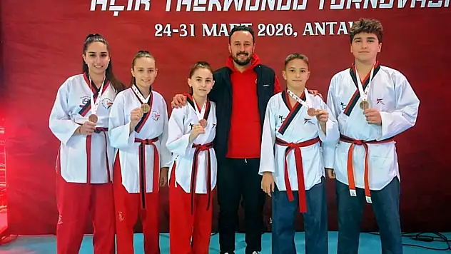 Gevher Nesibe'de verilen tekvando çalışmaları meyvesini vermeye başladı